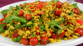 Chipotle Grilled Corn Salad