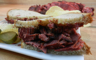 Candied Corned Beef Sandwiches