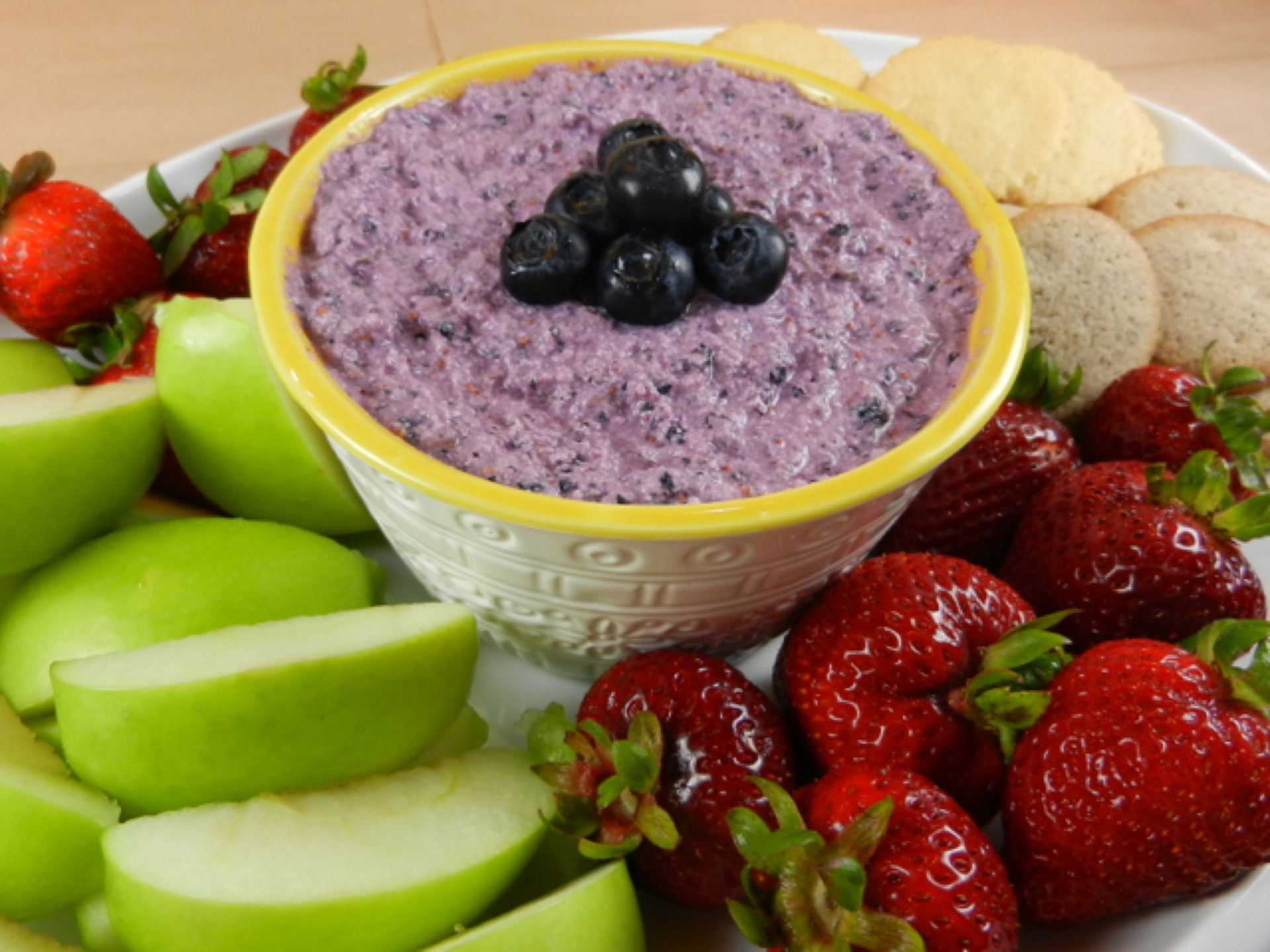Blueberry Goat Cheese Dip: SUPER BOWL RECIPE MONTH: DIP SPECTACULAR!