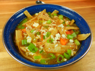 Foodball: Buffalo Chicken Tortilla Soup